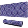 thumbnail image 1 of Long Mouse Pads for Desk,Purple Ethnic Geometric Pattern Desk Mats on Top Of Desks, Desk Mouse Pad Extra Large with 3mm Non-Slip Base and Stitched Edge for Gaming,Office,Work,Home 31.5"x11.8", 1 of 6