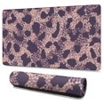 thumbnail image 1 of Long Mouse Pads for Desk,Purple and Pink Leopard Pattern Desk Mats on Top Of Desks, Desk Mouse Pad Extra Large with 3mm Non-Slip Base and Stitched Edge for Gaming,Office,Work,Home 47.3"x23.6", 1 of 6