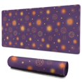 thumbnail image 1 of Long Mouse Pads for Desk,Purple Sun Star Circle Pattern Desk Mats on Top Of Desks, Desk Mouse Pad Extra Large with 3mm Non-Slip Base and Stitched Edge for Gaming,Office,Work,Home 35.4"x15.7", 1 of 6