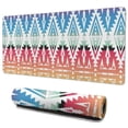thumbnail image 1 of Long Mouse Pads for Desk,Rainbow Ethnic Pattern Desk Mats on Top Of Desks, Desk Mouse Pad Extra Large with 3mm Non-Slip Base and Stitched Edge for Gaming,Office,Work,Home 35.4"x15.7", 1 of 6