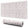 thumbnail image 1 of Long Mouse Pads for Desk,Red Christmas Sketch Pattern Desk Mats on Top Of Desks, Desk Mouse Pad Extra Large with 3mm Non-Slip Base and Stitched Edge for Gaming,Office,Work,Home 31.5x15.7in, 1 of 5