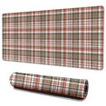 thumbnail image 1 of Long Mouse Pads for Desk,Red and Green Plaid Christmas Pattern Desk Mats on Top Of Desks, Desk Mouse Pad Extra Large with 3mm Non-Slip Base and Stitched Edge for Gaming,Office,Work,Home 35.4x15.7in, 1 of 5