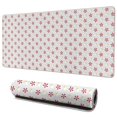 thumbnail image 1 of Long Mouse Pads for Desk,Red and Yellow Christmas Pattern Desk Mats on Top Of Desks, Desk Mouse Pad Extra Large with 3mm Non-Slip Base and Stitched Edge for Gaming,Office,Work,Home 35.4x15.7in, 1 of 5