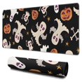 thumbnail image 1 of Long Mouse Pads for Desk,Retro Halloween Ghost Pattern Desk Mats on Top Of Desks, Desk Mouse Pad Extra Large with 3mm Non-Slip Base and Stitched Edge for Gaming,Office,Work,Home 31.5x15.7in, 1 of 5