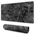 thumbnail image 1 of Long Mouse Pads for Desk,Spider Web Halloween Pattern Desk Mats on Top Of Desks, Desk Mouse Pad Extra Large with 3mm Non-Slip Base and Stitched Edge for Gaming,Office,Work,Home 31.5x15.7in, 1 of 5