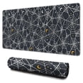 thumbnail image 1 of Long Mouse Pads for Desk,Spider Web Halloween Pattern Desk Mats on Top Of Desks, Desk Mouse Pad Extra Large with 3mm Non-Slip Base and Stitched Edge for Gaming,Office,Work,Home 31.5x15.7in, 1 of 5