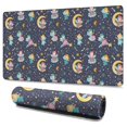 thumbnail image 1 of Long Mouse Pads for Desk,Star Fairy Princess Pattern Desk Mats on Top Of Desks, Desk Mouse Pad Extra Large with 3mm Non-Slip Base and Stitched Edge for Gaming,Office,Work,Home 47.3"x23.6", 1 of 6
