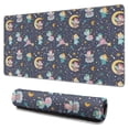 thumbnail image 1 of Long Mouse Pads for Desk,Star Fairy Princess Pattern Desk Mats on Top Of Desks, Desk Mouse Pad Extra Large with 3mm Non-Slip Base and Stitched Edge for Gaming,Office,Work,Home 31.5"x15.7", 1 of 6