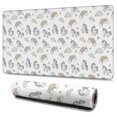thumbnail image 1 of Long Mouse Pads for Desk,White Cartoon Unicorn Rainbow Cloud Desk Mats on Top Of Desks, Desk Mouse Pad Extra Large with 3mm Non-Slip Base and Stitched Edge for Gaming,Work,Home 47.3"x23.6", 1 of 5