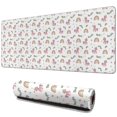 thumbnail image 1 of Long Mouse Pads for Desk,White Cartoon Unicorn Rainbow Leaf Desk Mats on Top Of Desks, Desk Mouse Pad Extra Large with 3mm Non-Slip Base and Stitched Edge for Gaming,Work,Home 31.5"x11.8", 1 of 5