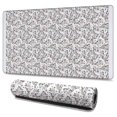 thumbnail image 1 of Long Mouse Pads for Desk,White Cartoon Unicorn Rainbow Pattern Desk Mats on Top Of Desks, Desk Mouse Pad Extra Large with 3mm Non-Slip Base and Stitched Edge for Gaming,Office,Work,Home 47.3"x23.6", 1 of 6