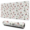 thumbnail image 1 of Long Mouse Pads for Desk,White Christmas Gnome and Light Pattern Desk Mats on Top Of Desks, Desk Mouse Pad Extra Large with 3mm Non-Slip Base and Stitched Edge for Gaming,Office,Work,Home 31.5x15.7in, 1 of 5
