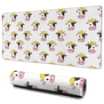 thumbnail image 1 of Long Mouse Pads for Desk,White Cow Engineer Pattern Desk Mats on Top Of Desks, Desk Mouse Pad Extra Large with 3mm Non-Slip Base and Stitched Edge for Gaming,Office,Work,Home 35.4"x15.7", 1 of 6