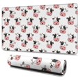 thumbnail image 1 of Long Mouse Pads for Desk,White Cow Face Pattern Desk Mats on Top Of Desks, Desk Mouse Pad Extra Large with 3mm Non-Slip Base and Stitched Edge for Gaming,Office,Work,Home 47.3"x23.6", 1 of 6