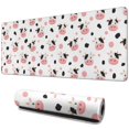 thumbnail image 1 of Long Mouse Pads for Desk,White Cow Head Dot Pattern Desk Mats on Top Of Desks, Desk Mouse Pad Extra Large with 3mm Non-Slip Base and Stitched Edge for Gaming,Office,Work,Home 31.5"x11.8", 1 of 6