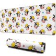 thumbnail image 1 of Long Mouse Pads for Desk,White Cow Head Hat Pattern Desk Mats on Top Of Desks, Desk Mouse Pad Extra Large with 3mm Non-Slip Base and Stitched Edge for Gaming,Office,Work,Home 31.5"x11.8", 1 of 6