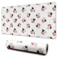 thumbnail image 1 of Long Mouse Pads for Desk,White Cow Head Pattern Desk Mats on Top Of Desks, Desk Mouse Pad Extra Large with 3mm Non-Slip Base and Stitched Edge for Gaming,Office,Work,Home 31.5"x15.7", 1 of 6