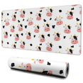 thumbnail image 1 of Long Mouse Pads for Desk,White Cow Head Pattern Desk Mats on Top Of Desks, Desk Mouse Pad Extra Large with 3mm Non-Slip Base and Stitched Edge for Gaming,Office,Work,Home 35.4"x15.7", 1 of 6