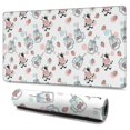 thumbnail image 1 of Long Mouse Pads for Desk,White Cow Milk Jar Pattern Desk Mats on Top Of Desks, Desk Mouse Pad Extra Large with 3mm Non-Slip Base and Stitched Edge for Gaming,Office,Work,Home 47.3"x23.6", 1 of 6