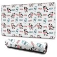 thumbnail image 1 of Long Mouse Pads for Desk,White Cow Milk Pattern Desk Mats on Top Of Desks, Desk Mouse Pad Extra Large with 3mm Non-Slip Base and Stitched Edge for Gaming,Office,Work,Home 47.3"x23.6", 1 of 6
