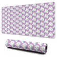 thumbnail image 1 of Long Mouse Pads for Desk,White and Purple Unicorn Pattern Desk Mats on Top Of Desks, Desk Mouse Pad Extra Large with 3mm Non-Slip Base and Stitched Edge for Gaming,Office,Work,Home 31.5"x15.7", 1 of 6