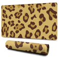 thumbnail image 1 of Long Mouse Pads for Desk,Yellow and Brown Of Leopard Print Desk Mats on Top Of Desks, Desk Mouse Pad Extra Large with 3mm Non-Slip Base and Stitched Edge for Gaming,Office,Work,Home 47.3"x23.6", 1 of 6