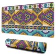 thumbnail image 1 of Long Mouse Pads for Desk,Yellow Geometric Boho Pattern Desk Mats on Top Of Desks, Desk Mouse Pad Extra Large with 3mm Non-Slip Base and Stitched Edge for Gaming,Office,Work,Home 31.5"x15.7", 1 of 6