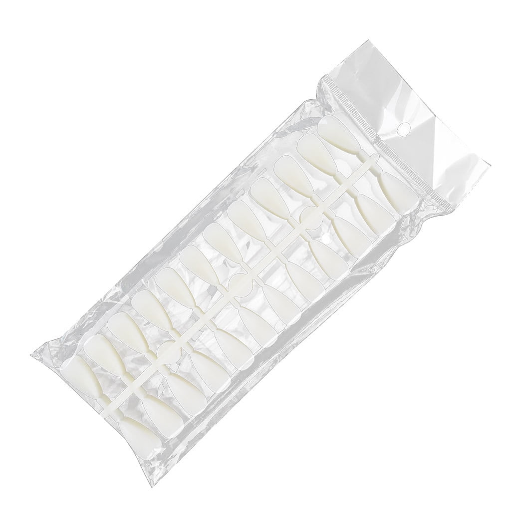 Long Nail Tips Clear Ballerina Nail on Nails round Short Gel Nail Tips