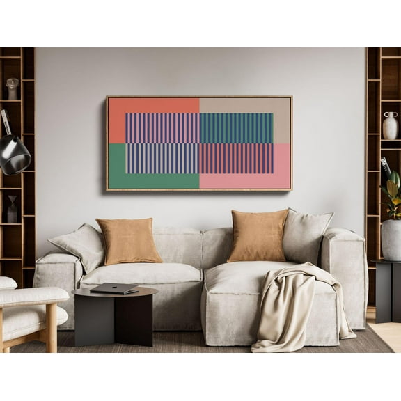 Long Narrow Horizontal Wall Art, 30X60 Inch Wide Panoramic Wall Art, Tall 24X48 Wall Art, Above Couch Bed Art,, Unframed Canvas Size 16x24