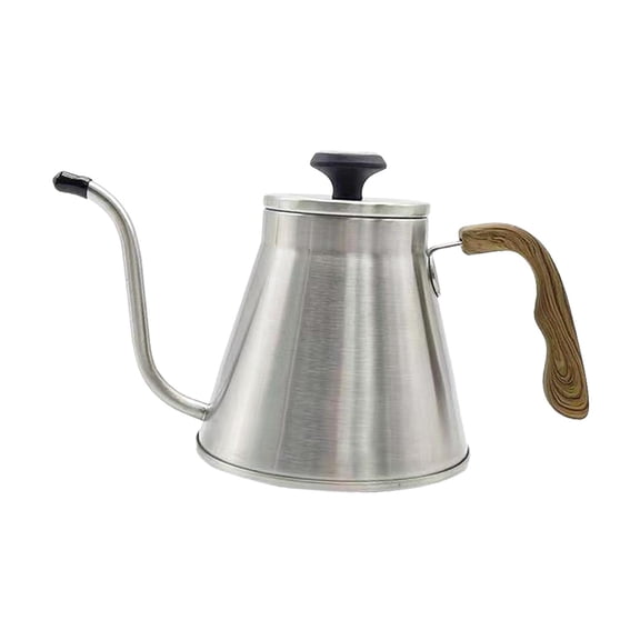 Long Narrow Spout Gooseneck Kettle Tea Coffee Pot Large Capacity Stovetop Kettle Water Kettle Coffee Kettle Teapot for Cafe Office Household