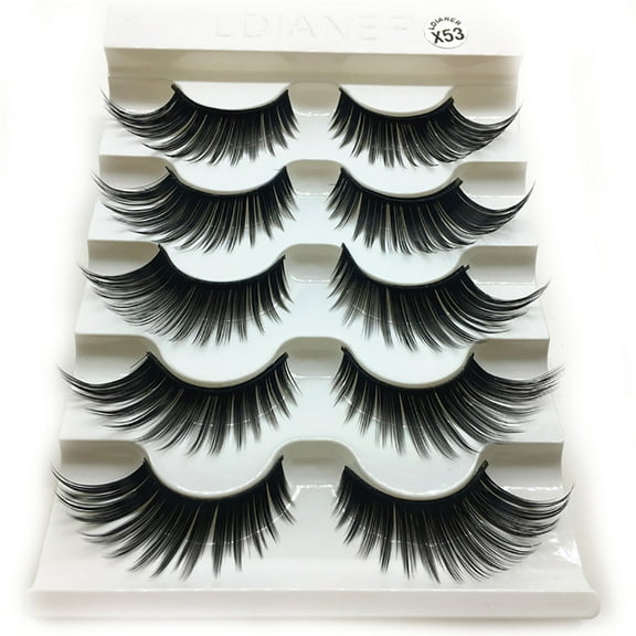 Eyelashes Long Natural 3D Party Strip False Eyelashes for a Stunning and Enhanced Beauty