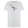 thumbnail image 1 of Long Neck Dinosaur B&W T-Shirt Men -Image by Shutterstock, Male Small, 1 of 2