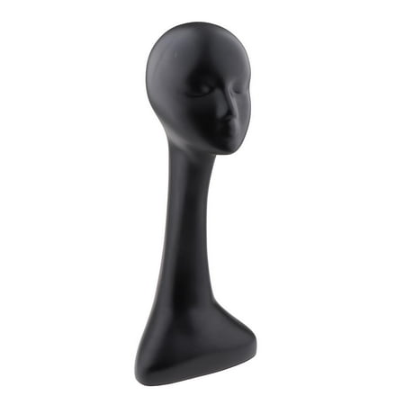 Long Neck Head Model, Mannequin Female Manikin Head, Hair Hat Glasses Retail