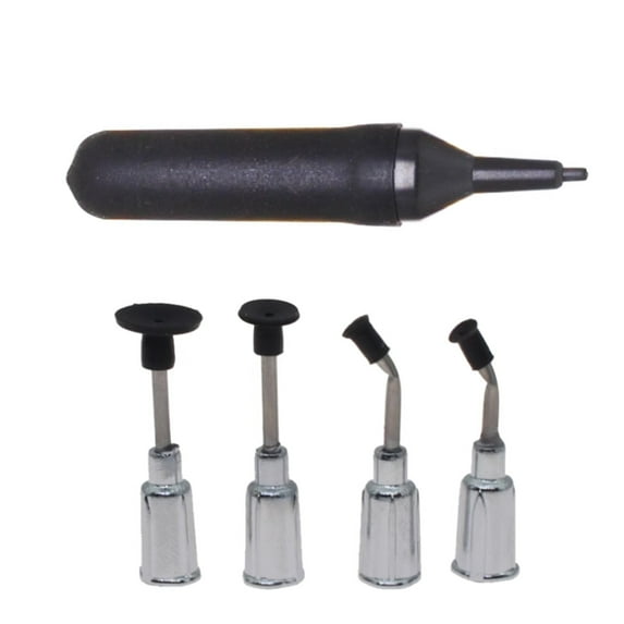 Long Neck IC Pick up Suction Cup Tool Vacuum Suction Pen with 4tip For Easy Camera Lens Repair And Maintenance Tasks