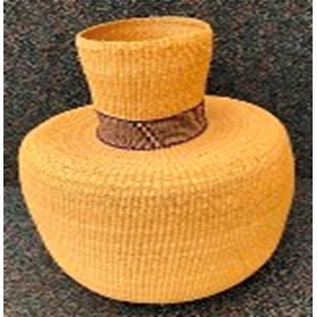 Long Neck Neck Design Flower Pot, Natural