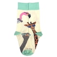 thumbnail image 1 of Long Necked Animals Wearing Glasses Socks from the Sock Panda (Adult Small - Shoe Sizes 2-5), 1 of 6