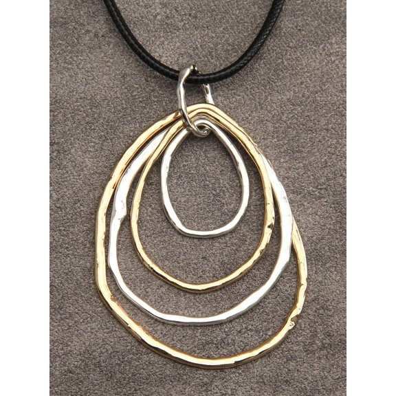 Long Necklaces For Women Boho Wooded Pendant Vintage Necklace Sweater Chain Necklace Handmade Jewelry[o656]