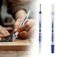 thumbnail image 1 of Long Nib Marker, Fine Tip Deep Hole Paint Markers for Metal, Wood, Construction Marking Pen for Drilling, 1 Pack, 1 of 6