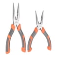thumbnail image 1 of Long Nose Pliers Set 8"/6" Needle Nose Pliers with Wire Cutters Comfort Grip for Cutting Wire, 1 of 7