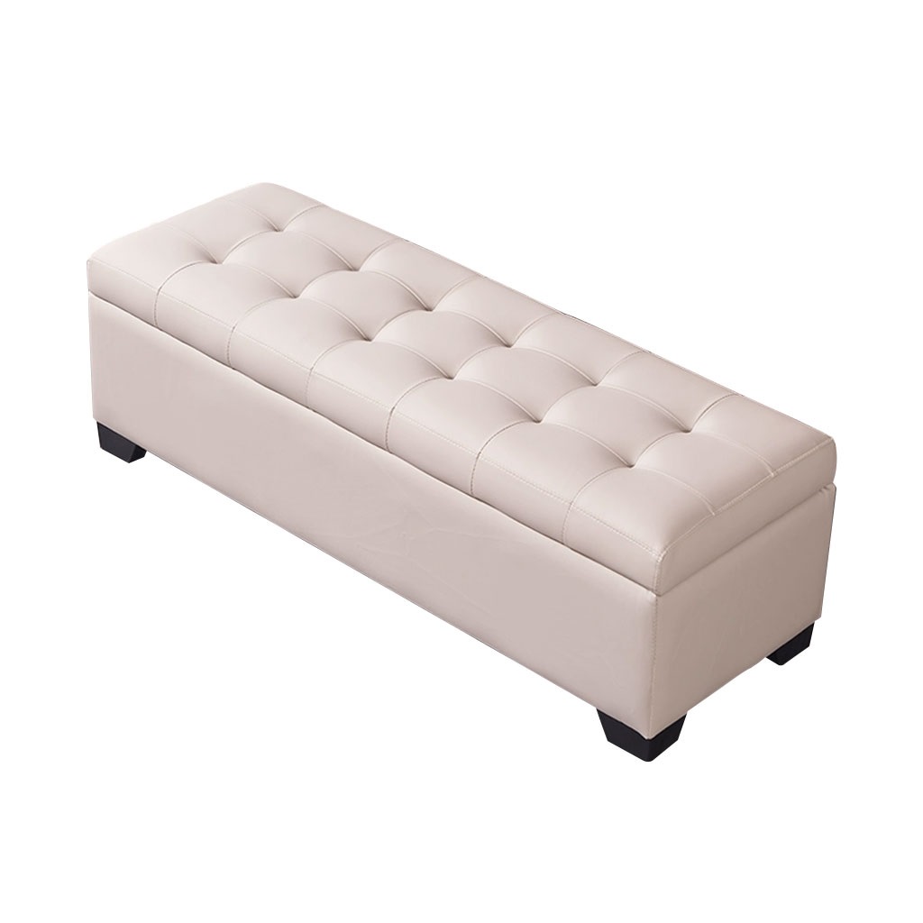 Long Ottoman with Storage Rectangular Extra Long Storage Bench Foot ...