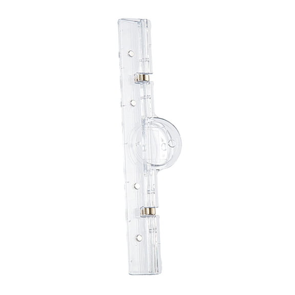 Long Paper Clamp Acrylics Clip File Holder Clip for Displaying Paper File Document Photo Poster Drawing