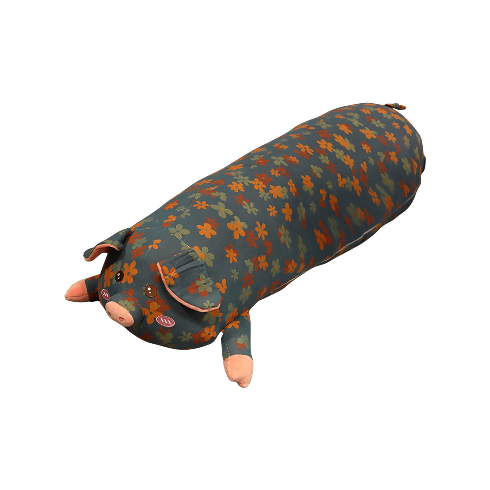Long Pig Stuffed Animals Cute Pig Plush Body Pillow Soft Kawaii