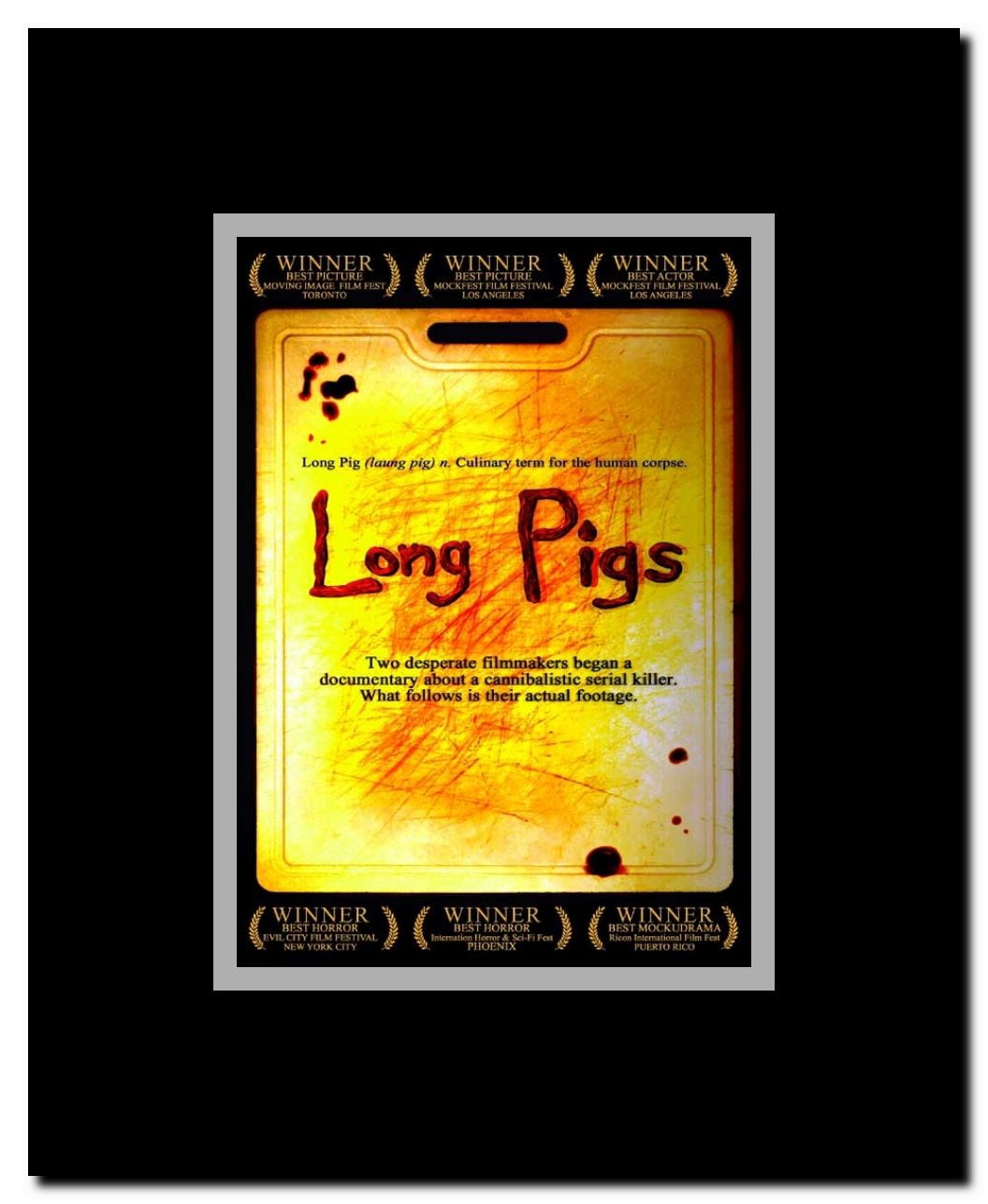 Long Pigs Framed Movie Poster