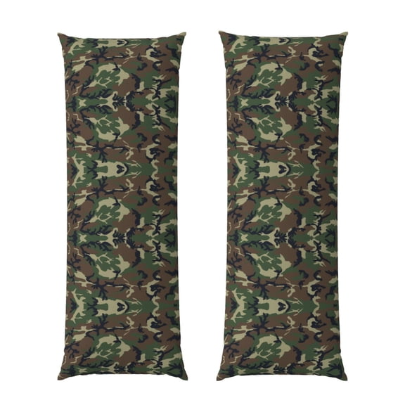 Long Pillow Cover Camouflage Pattern Cushion Body Pillow Case Rectangle Decorative Throw Printed Pillowcase 20 X 60 Inch