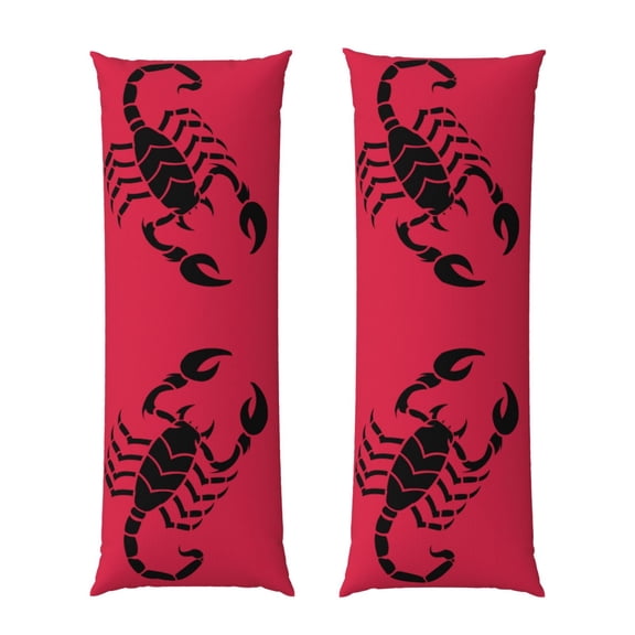 Long Pillow Cover Scorpion Pattern Cushion Body Pillow Case Rectangle Decorative Throw Printed Pillowcase 20 X 60 Inch