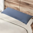 thumbnail image 1 of Long Pillowcase 18.9x59 Inch, Washed Polyester Body Pillow Cover with Breathable and Cooling Fabric, Soft Pillow Core Case, 1 of 7
