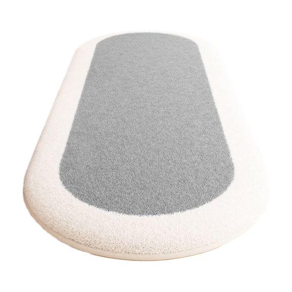 Long Plush Bedroom Runner Rug, Soft Absorbent Floor Carpet With Non Slip Backing, Thick Washable Plush Area Rug For Bedroom Living Room Hallway And Home Decor Comfort Flooring