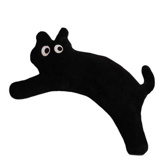 Long Plush Cat Pillow Plush Toy, Soft Hugging Body Pillow, Cute Gift for Her Birthday Home Decor