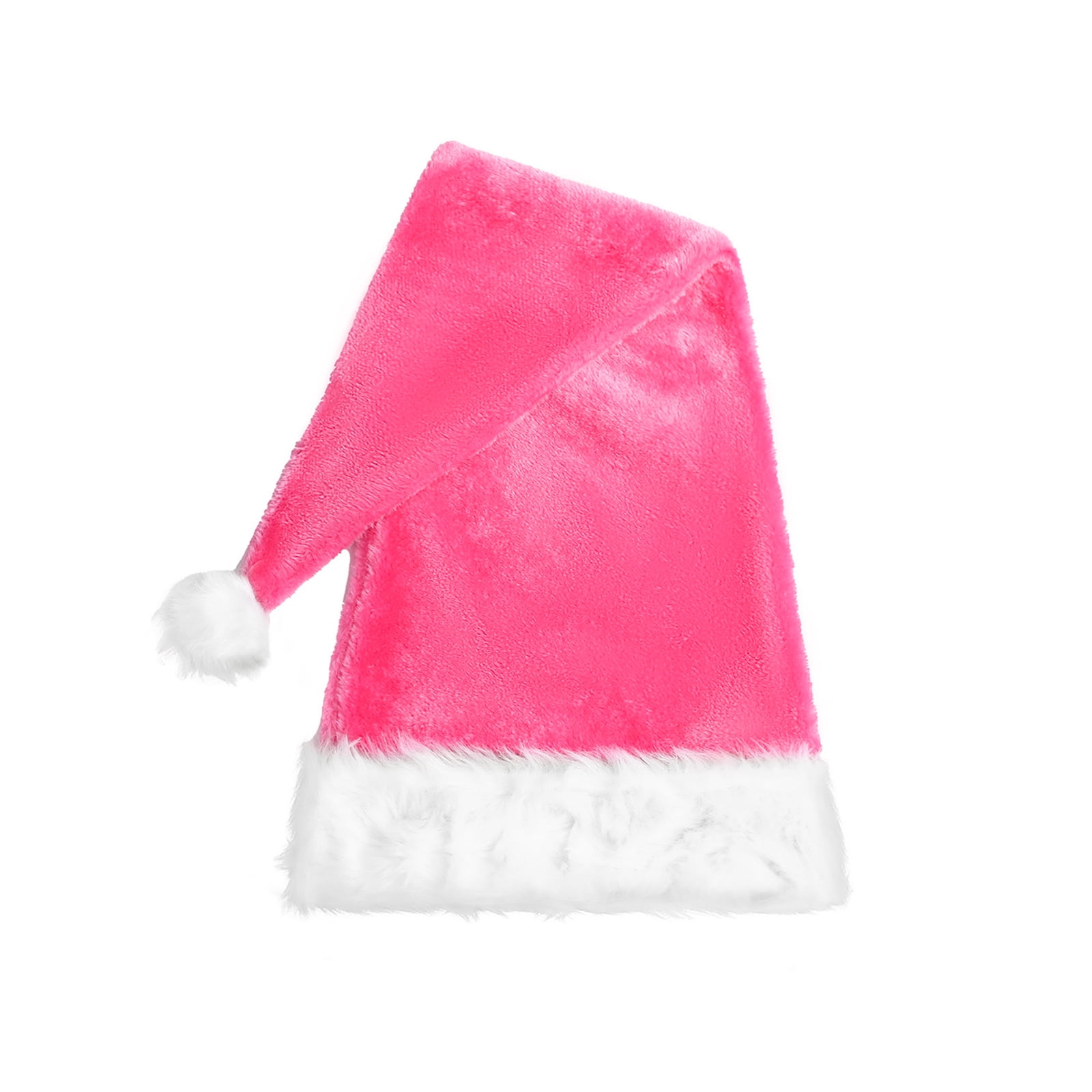 Long Plush Christmas Hat, Classic Holiday Santa Hats, Party Hat for