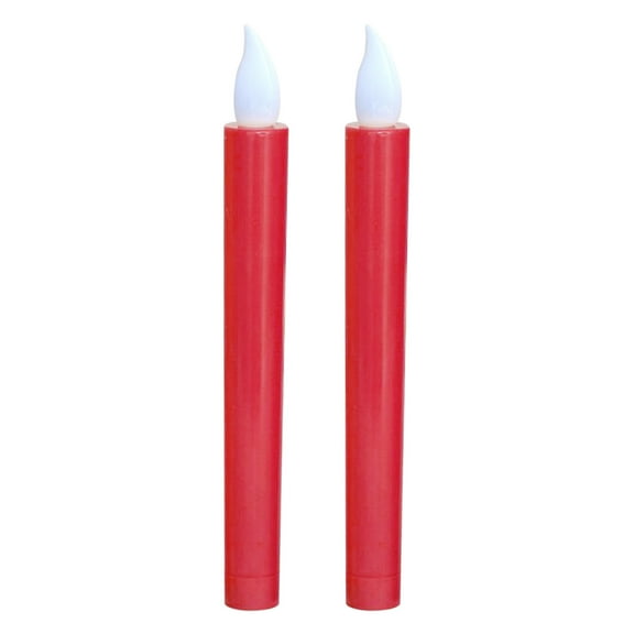 Long Pole Electronic Candle Candle Lamp Flame Simulation Decorative Lamp 1Pair Simulation Long Rod LED Electronic Candle
